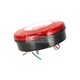 FEU ARRIERE VIGNAL RONDE 122MM RECULE/POS/BROUILLA